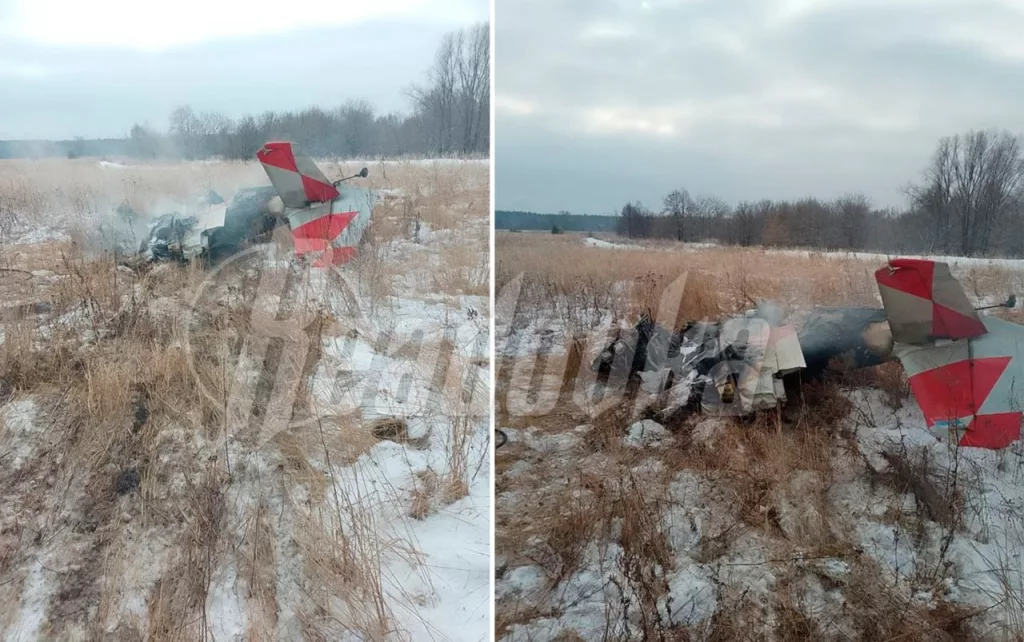 В Нижегородской области рухнул легкомоторный самолет