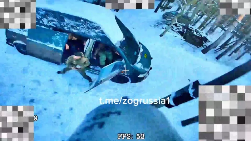 Работа оптоволоконными FPV-дронами по бронетехнике и автотранспорту ВСУ в Сумской области