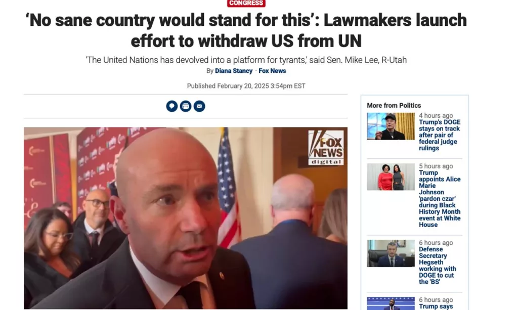 Прощай, ООН? Республиканцы готовят выход США из организации