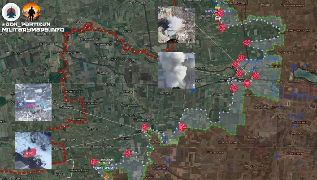 Южно-Донецкое направление: освобождение Новоселки и взятие под контроль Надеждинки