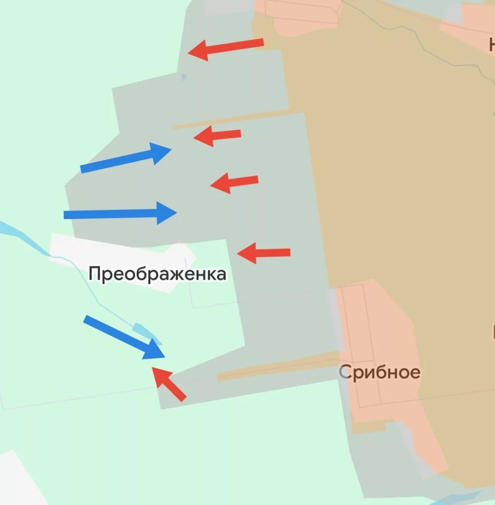 Днепропетровское направление. Напряжённые бои в районе Успеновки - Новоалександровка