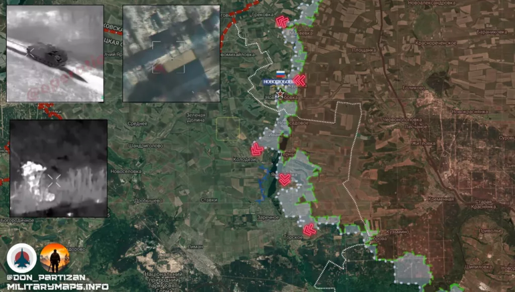 Краснолиманское направление: освобождение Новолюбовки и расширение плацдарма на Жеребце