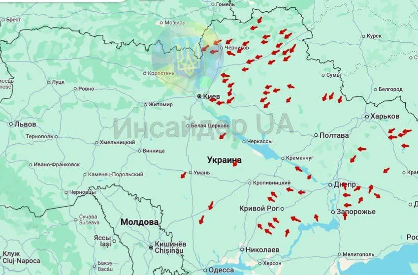 Абсолютный рекорд по БПЛА: по объектам на Украине запущены 267 дронов — Воздушные Силы ВСУ