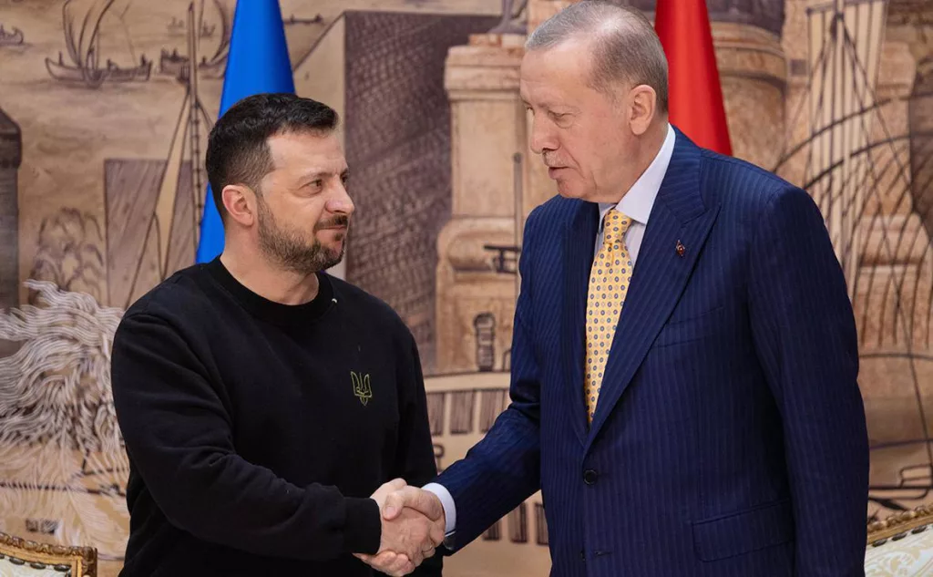 Зеленский хочет размещения турецкого контингента на Украине