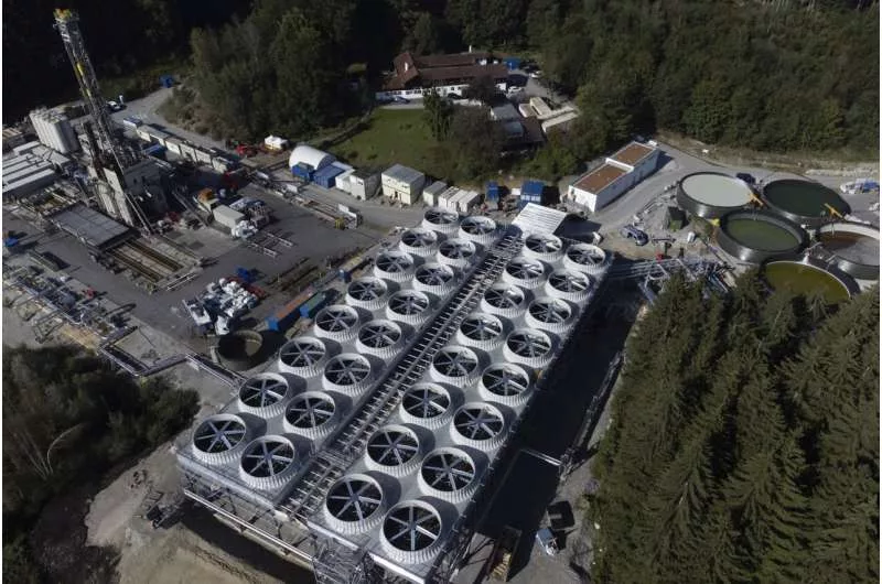 В немецком городе Геретсрид начались масштабные испытания новой геотермальной технологии