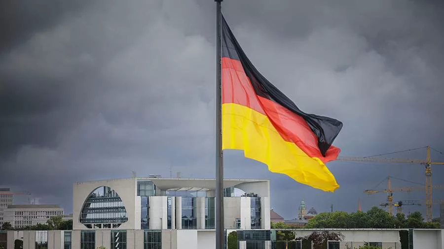 Экономика ФРГ показала отрицательный рост в последнем квартале прошлого года