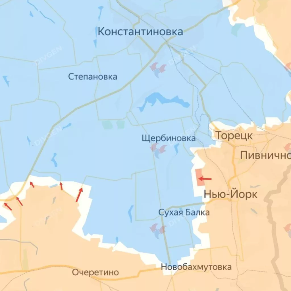 Покровское (Красноармейское) направление. Правый фланг 27.02.2025