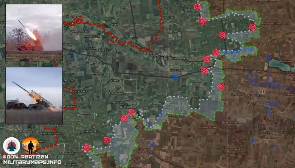 Южно-Донецкое направление: развитие наступления и деградация обороны ВСУ