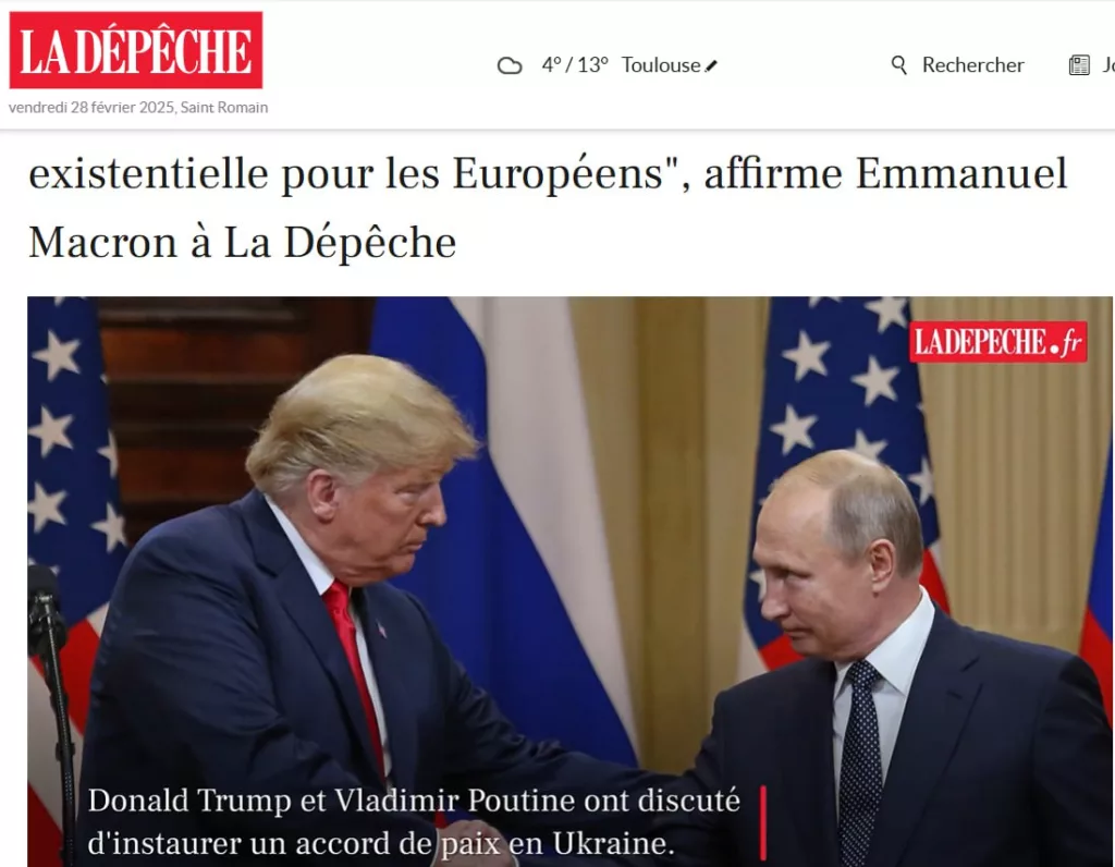 «Три года назад все думали, что победа России неизбежна»: Макрон завуалированно угрожает
