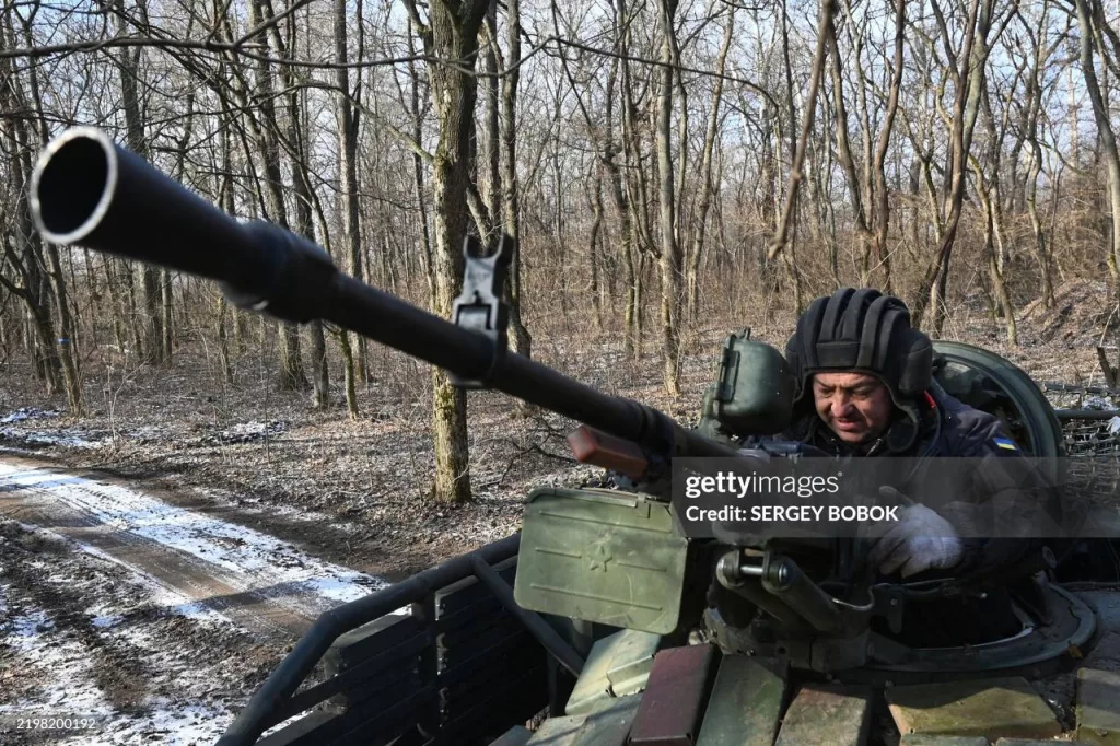 Нечасто встречающий Т-72Б 3-й отдельной танковой бригады ВСУ в Харьковской области