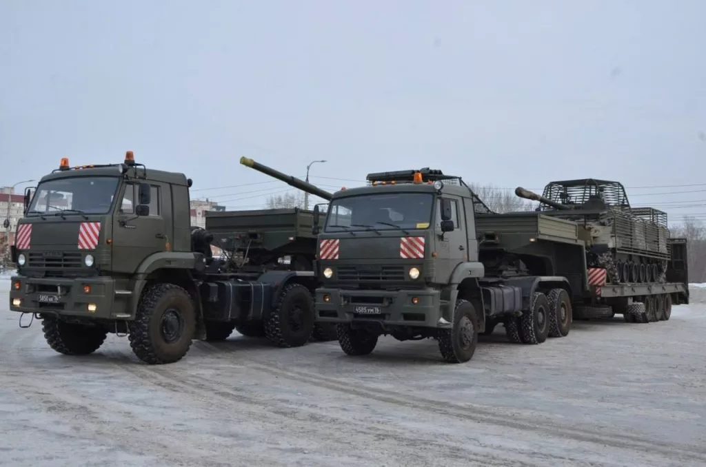 Попытки в антидроновую защиту БМП-3 от Омского высшего танкового инженерного училища