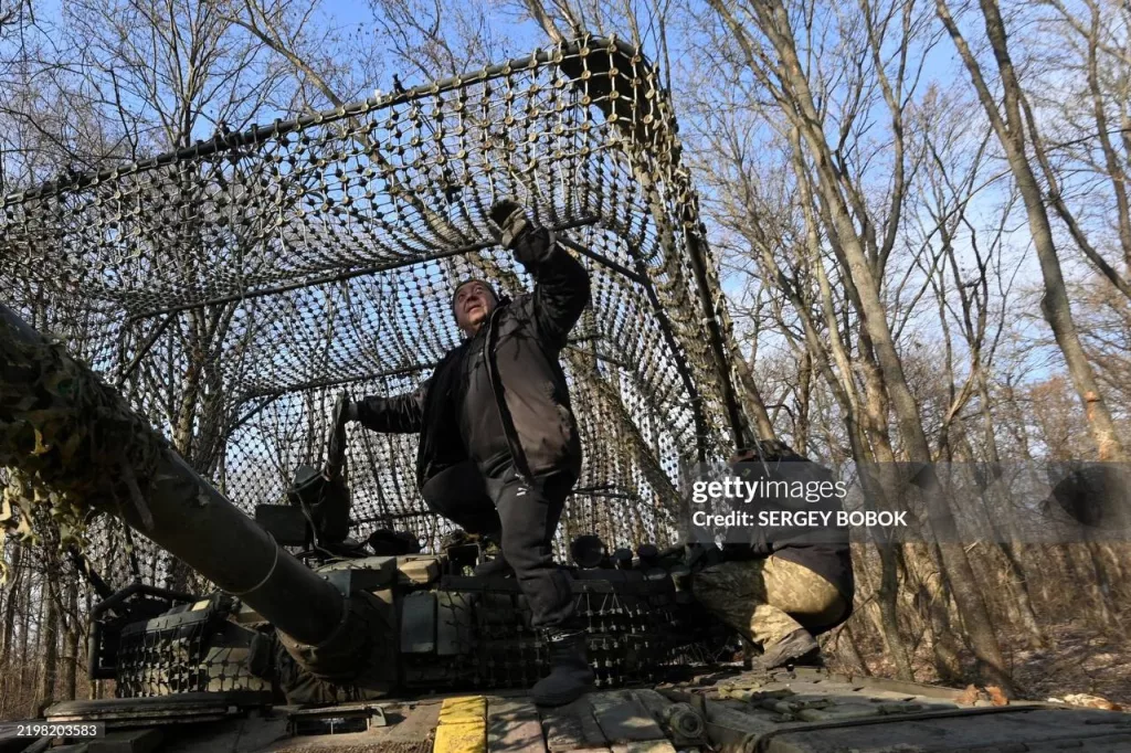 Нечасто встречающий Т-72Б 3-й отдельной танковой бригады ВСУ в Харьковской области