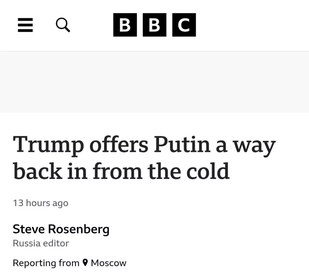 «Теперь это мир Путина и Трампа», — телефонный разговор лидеров России и Украины стал главной новостью дня в мире