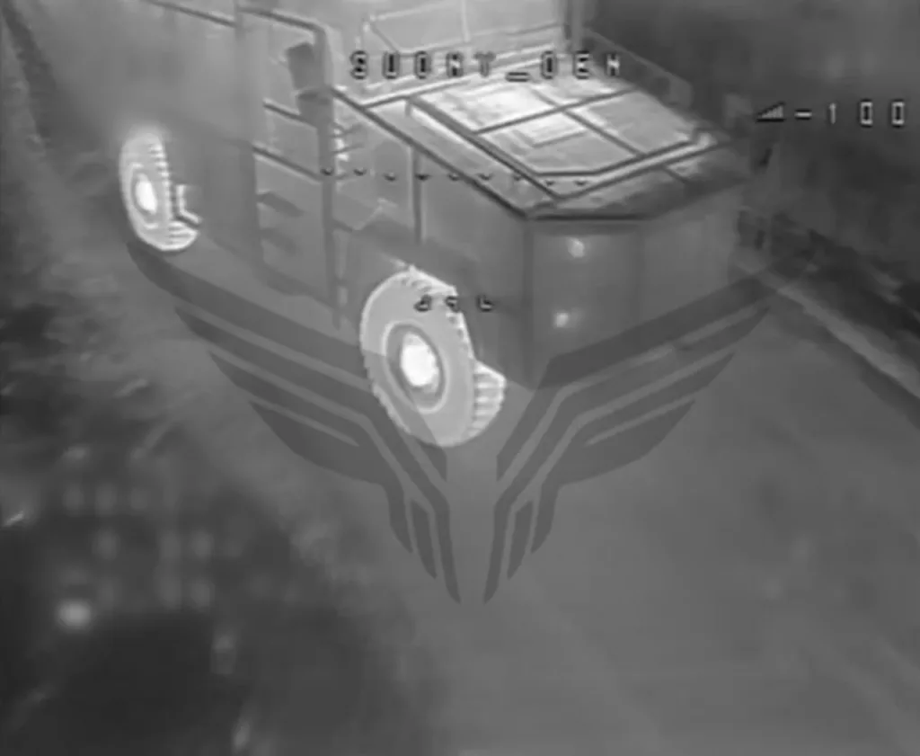 Истребление украинской техники и пехоты на трассе из Юнаковки в Суджу, используемой ВСУ в качестве основной дороги снабжение своей группировки в Курской области