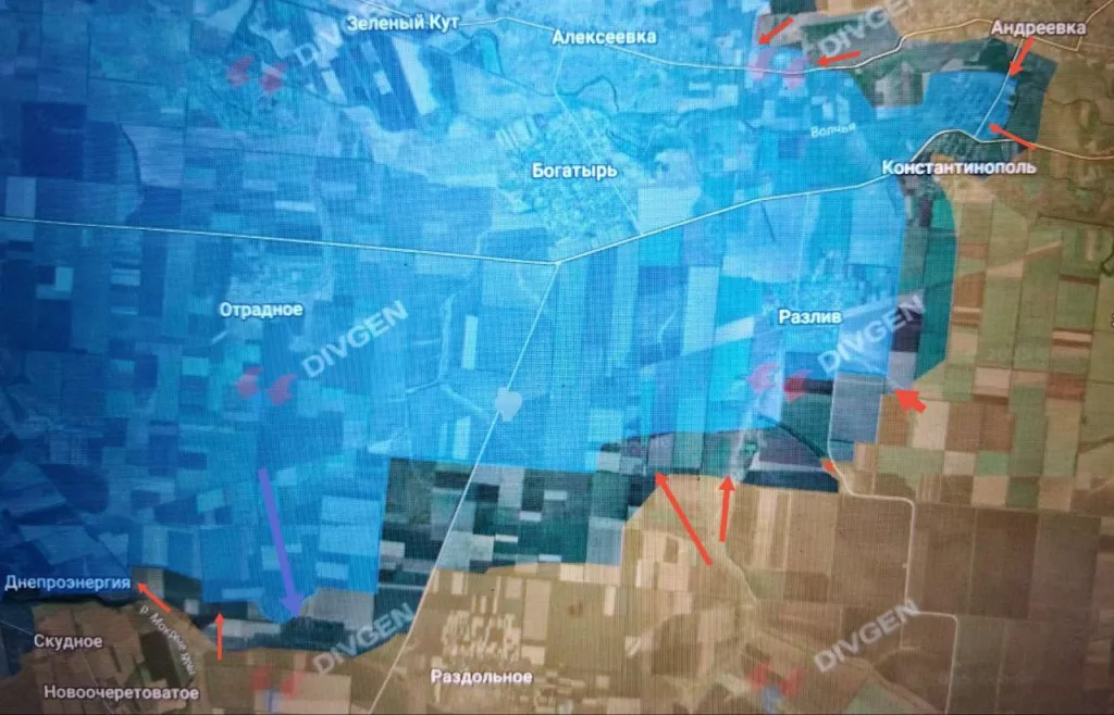 Богатырское направление. Подразделения ВС РФ продолжают бои за Константинополь