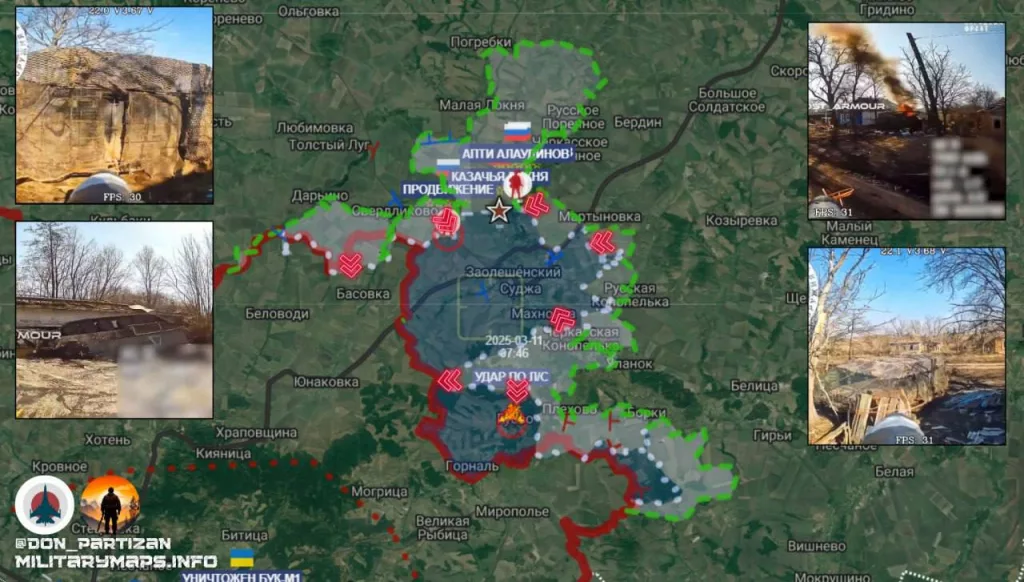 Курское направление: развитие наступательных действий и системная зачистка промзоны Суджи