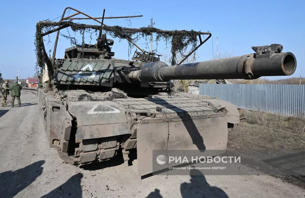 Фотосессия того самого трофейного M1A1SA Abrams