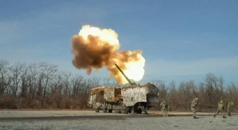Новейшая российская колесная САУ 2С44 "Гиацинт-К"