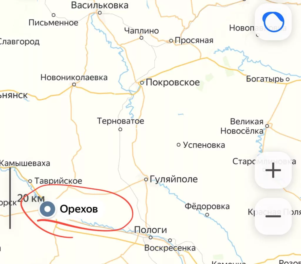 Поступают данные объективного контроля нашего продвижения на рубеже Щербаки-Малые Щербаки