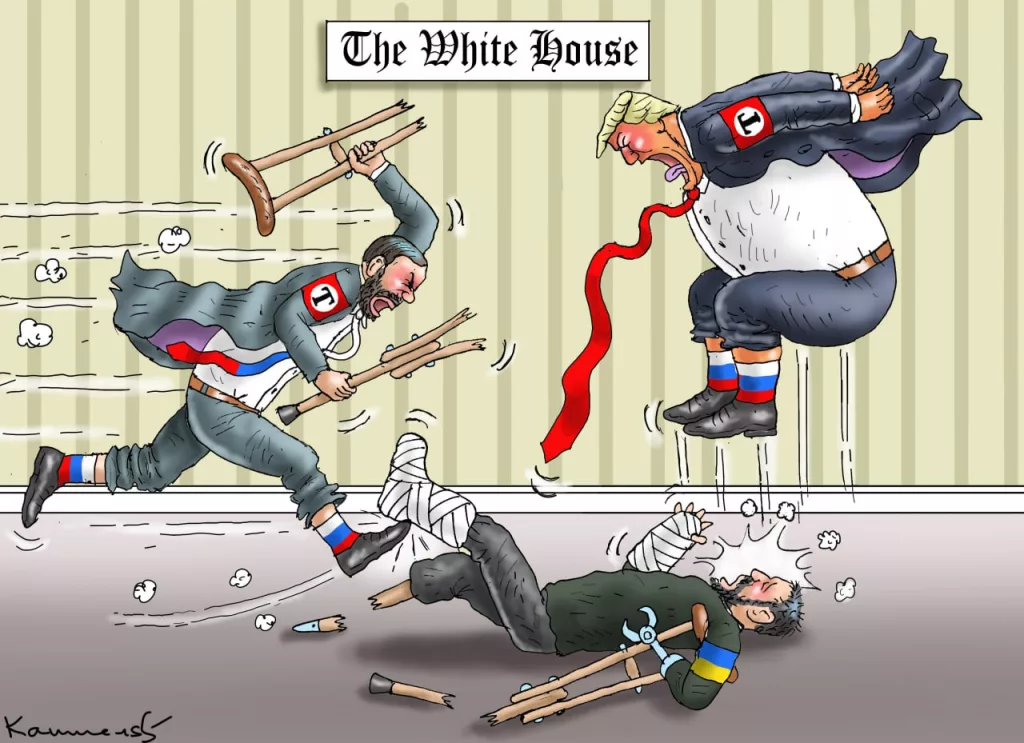 Истерика либерального карикатуриста