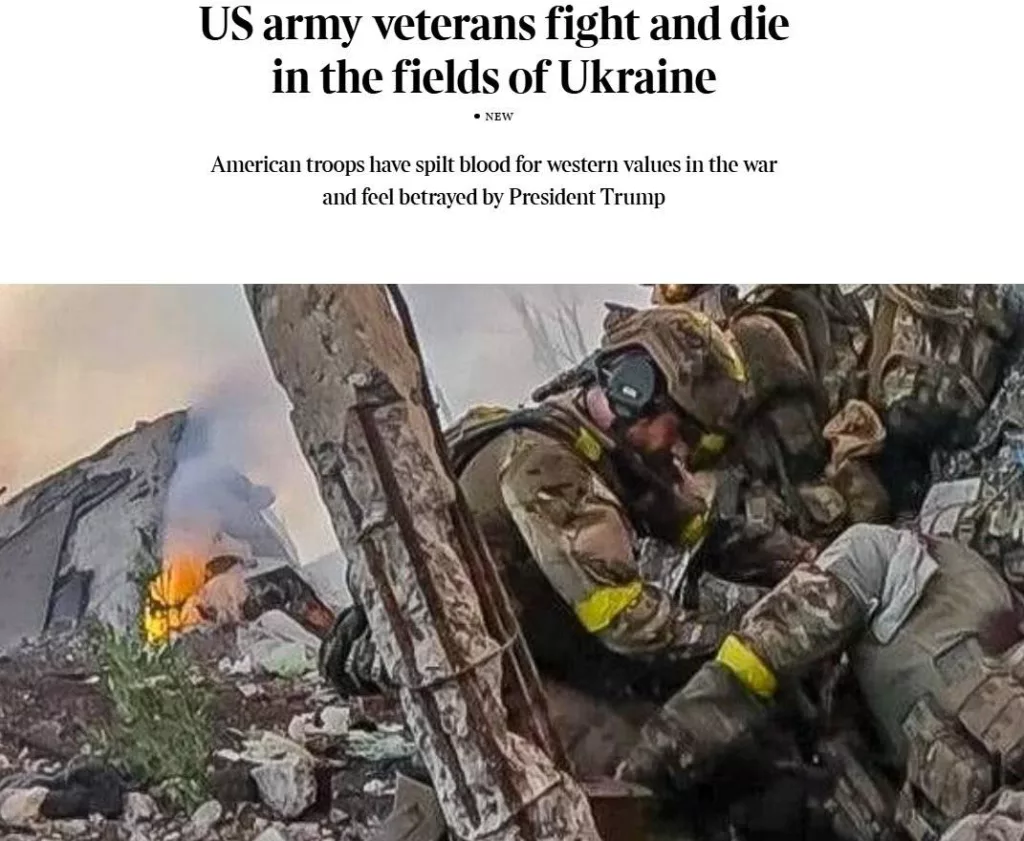 The Times написала об американском наёмнике, который участвовал во вторжении в Белгородскую область в 2023 году. Он выдавал себя за бойца якобы «российского сопротивления»