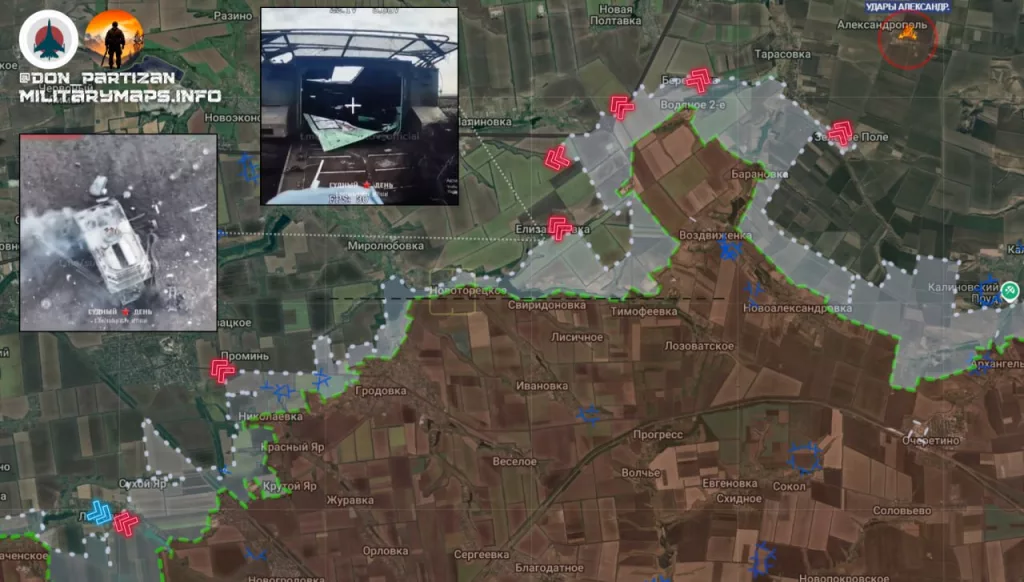Покровское (Красноармейское) направление: позиционные бои и продвижение российских войск