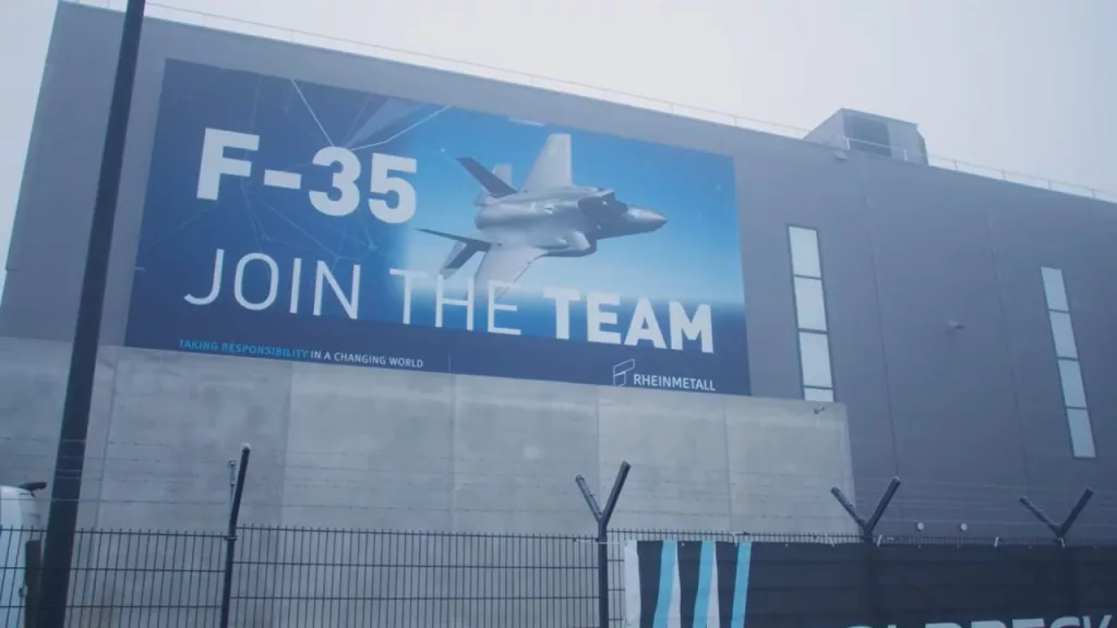 Германия начнет сборку фюзеляжей для истребителей F-35A Lightning II и подтверждает планы о приобретении данных истребителей для своих ВВС