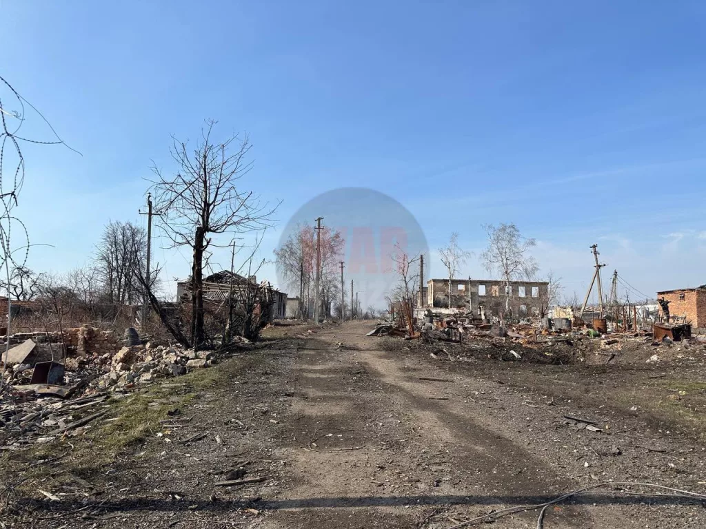Первые кадры освобожденной Малой Локни