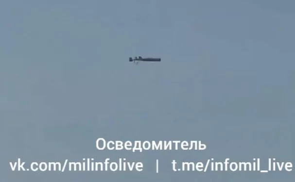 Перехват одного из украинских-дронов камикадзе в Подмосковье сегодня утром