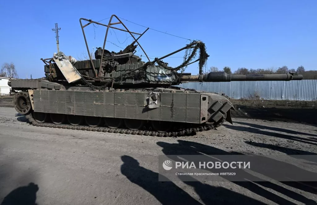 Фотосессия того самого трофейного M1A1SA Abrams