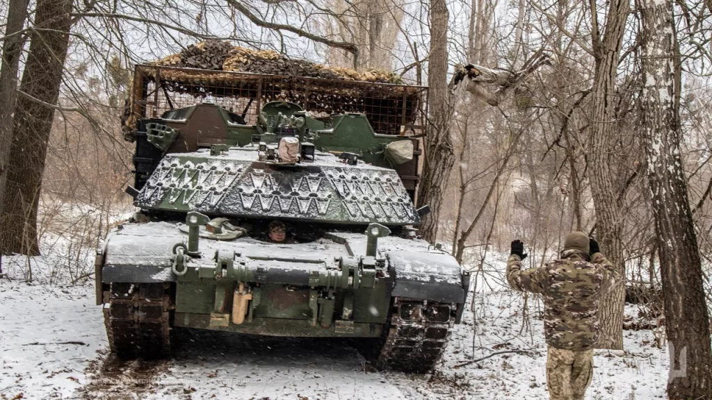 Американская машина разминирования M1150 ABV из состава 48-й инженерной бригады ВСУ