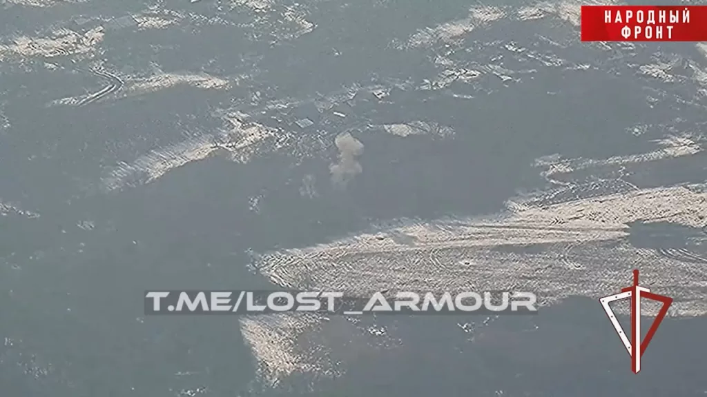 Уничтожение замаскированной американской 155-мм САУ M109A6 Paladin украинской армии возле хутора 2-й Княжий в Курской области