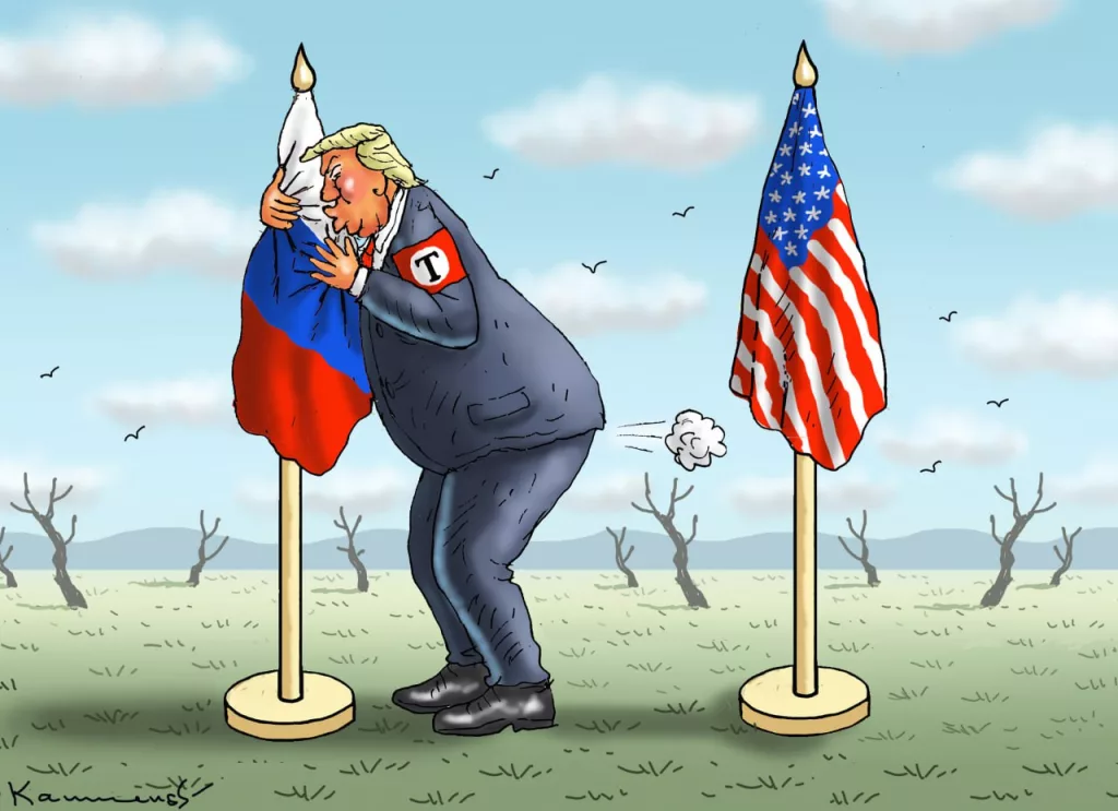 Истерика либерального карикатуриста
