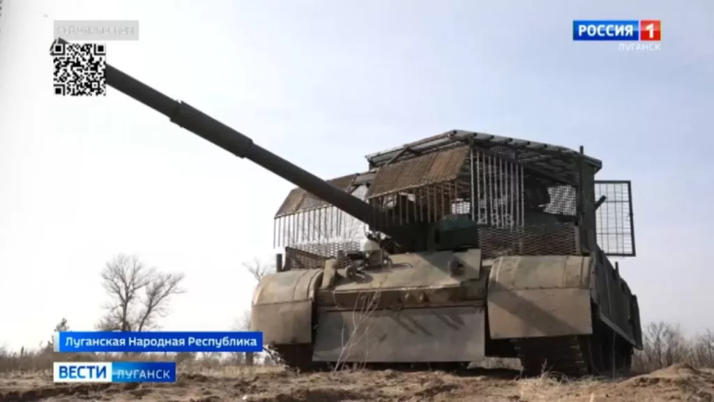 Т-62М «Царь-мангал» танкового взвода группировки войск «Юг»