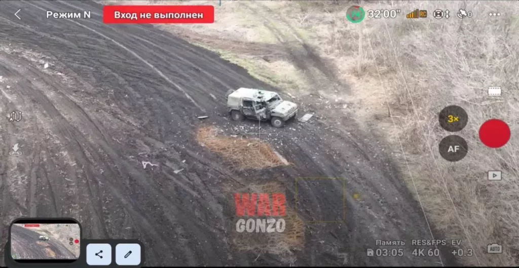 Дроноводы 228-го полка сожгли Хамер противника
