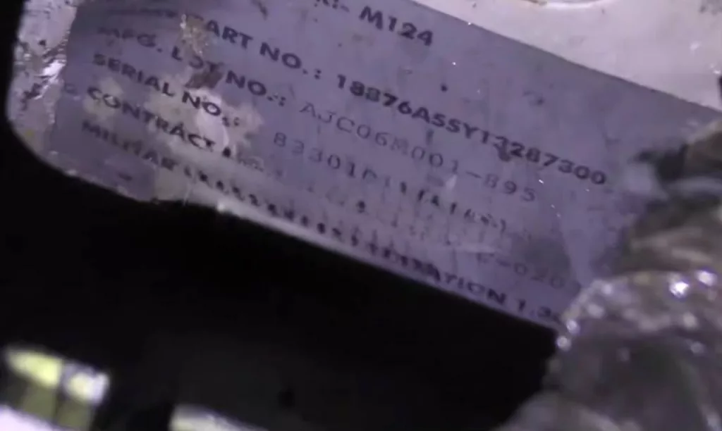 Обломки ракеты MGM-140 ATACMS, сбитой где-то в Брянской области