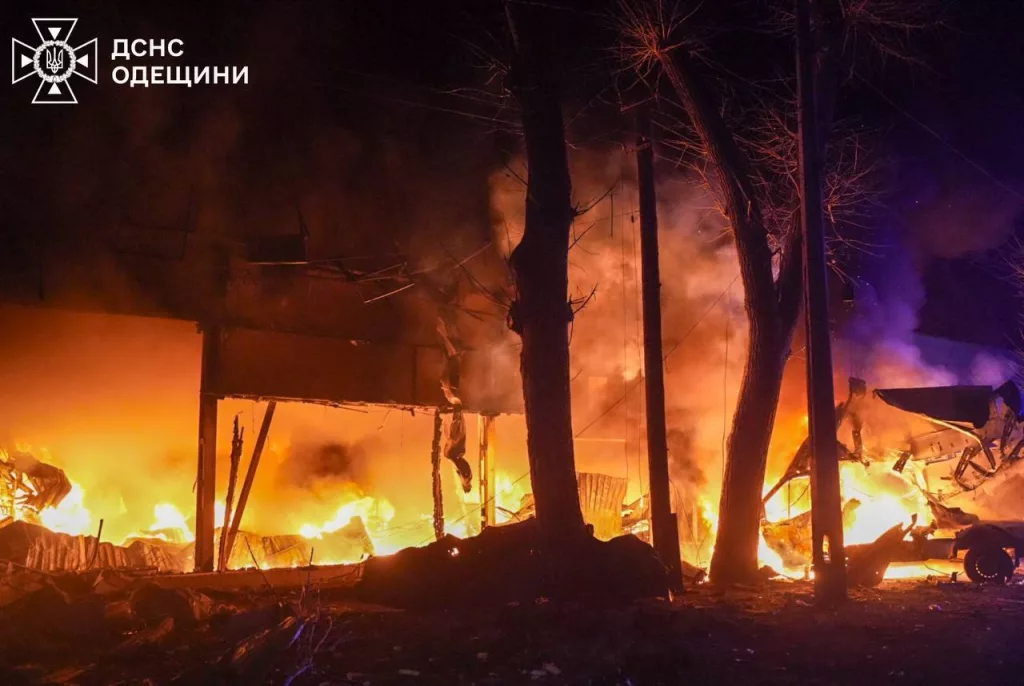 ВС РФ нанесли ночные удары по пяти областям Украины на 08.03.2025
