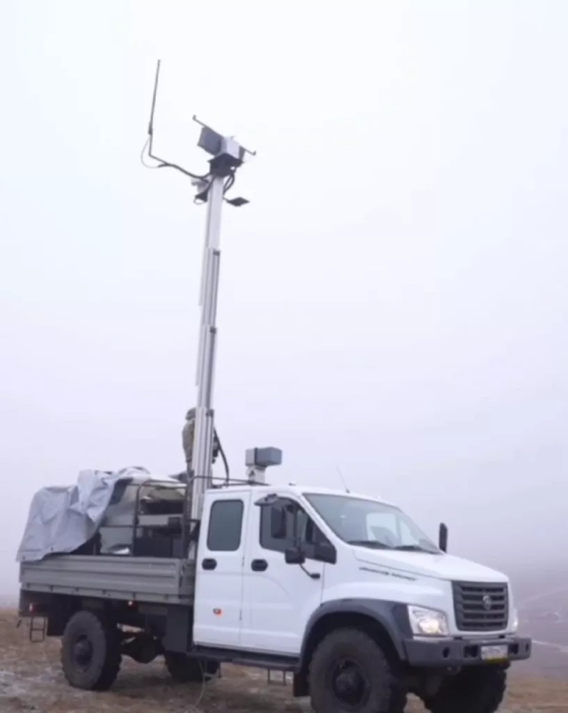 Видео демонстрирует работу мобильных групп по борьбе с БПЛА отряда специального назначения "Кочевник"