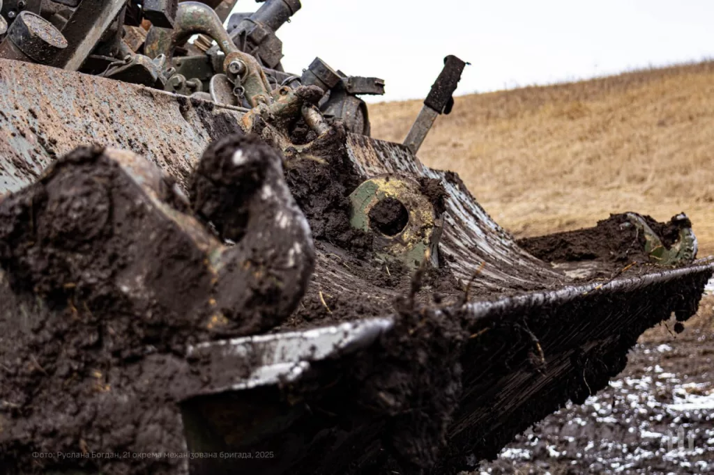 Редкая БРЭМ Bergepanzer 3 Büffel на вооружении 21-й отдельной механизированной бригады ВСУ