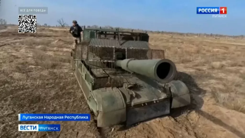 Т-62М «Царь-мангал» танкового взвода группировки войск «Юг»