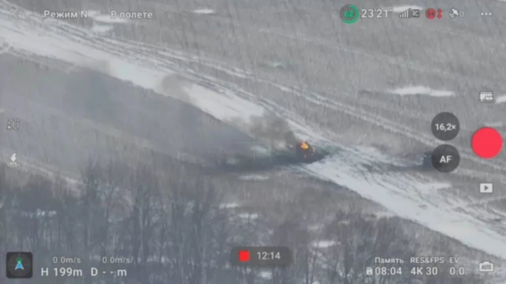 Уничтоженный в Курской области довольно редкий бронеавтомобиль Oncilla ВСУ