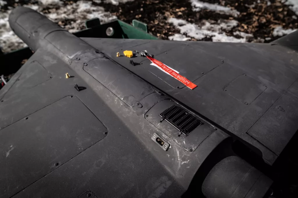 Появились кадры применение нового украинского ударного дрона UAS SETH
