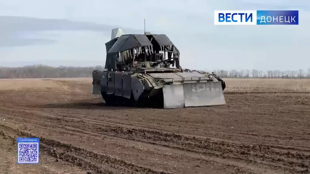 Фронтовой тюнинг БМП-2М с боевым модулем Б05Я01 «Бережок»