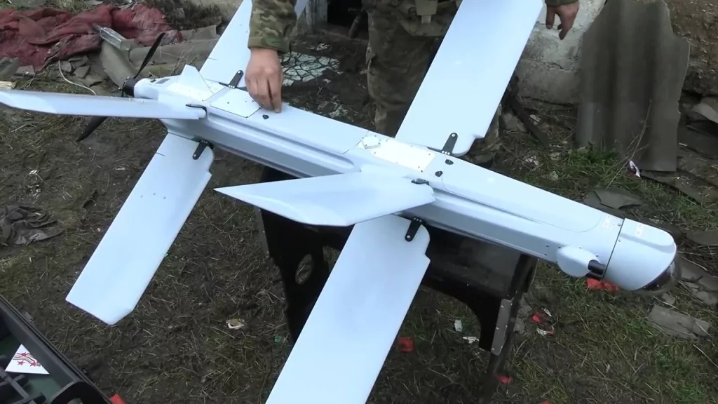 Боевая работа расчёта барражирующих боеприпасов «Изделие 52» семейства «Ланцет» группировки войск «Восток» на Южно-Донецком направлении