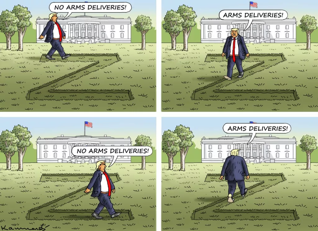 Истерика либерального карикатуриста