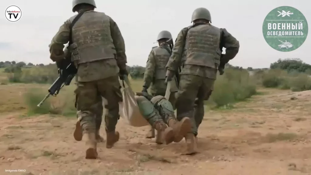 Кадры подготовки украинских солдат в Испании, опубликованные испанским порталом Infodefensa