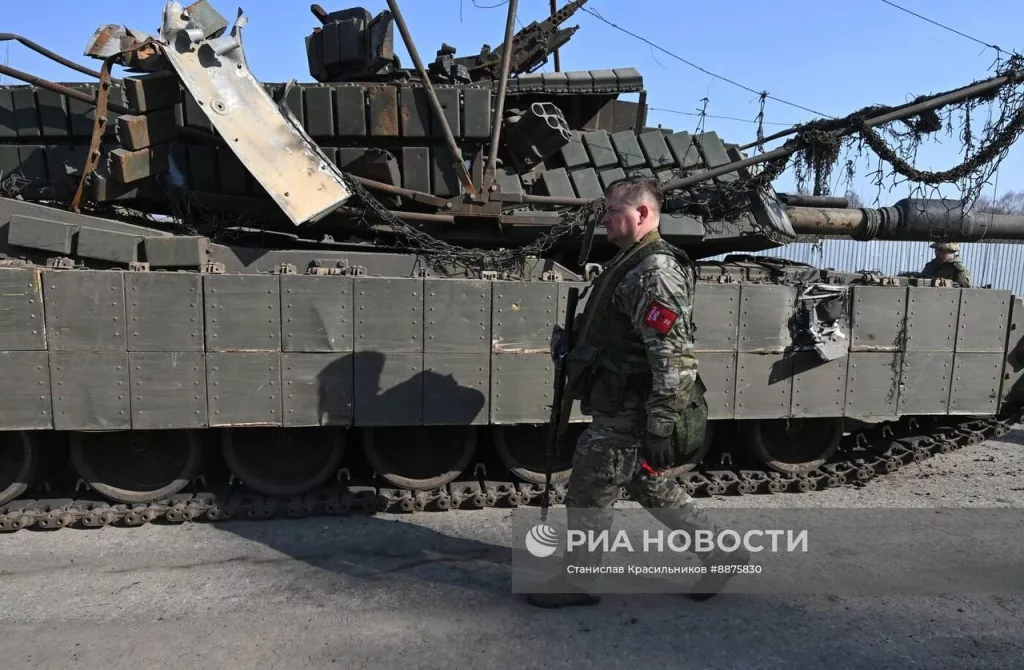 Фотосессия того самого трофейного M1A1SA Abrams