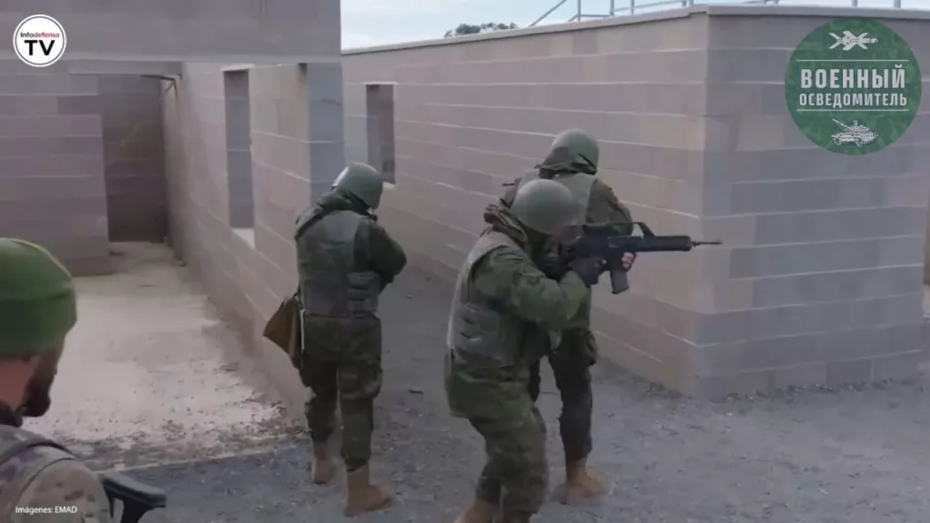 Кадры подготовки украинских солдат в Испании, опубликованные испанским порталом Infodefensa