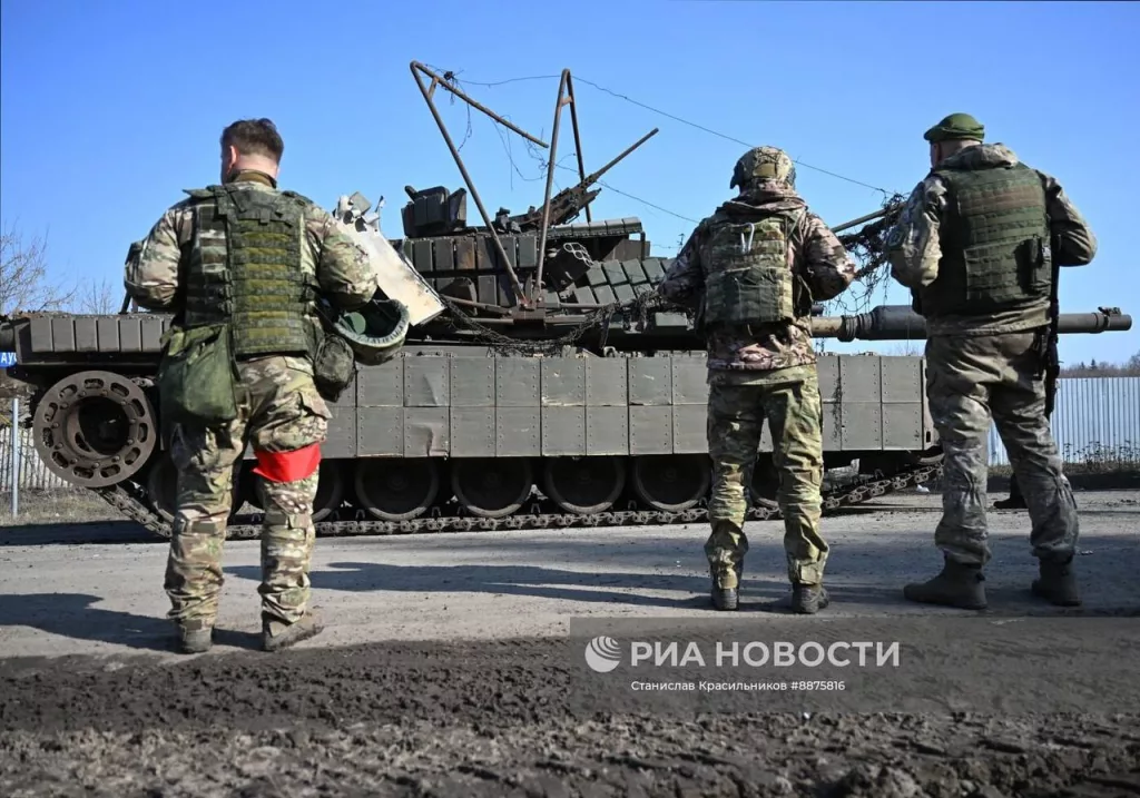 Фотосессия того самого трофейного M1A1SA Abrams