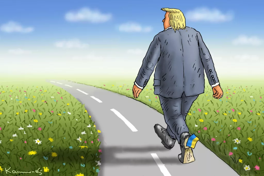 Истерика либерального карикатуриста